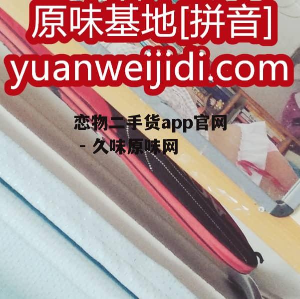 恋物二手货app官网 - 久味原味网